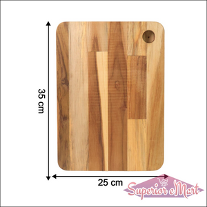 Large stainless steel cutting board designed for durability and easy food prep in the kitchen