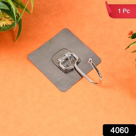 Large stainless steel wall hook with a durable design for organizing spaces and hanging items