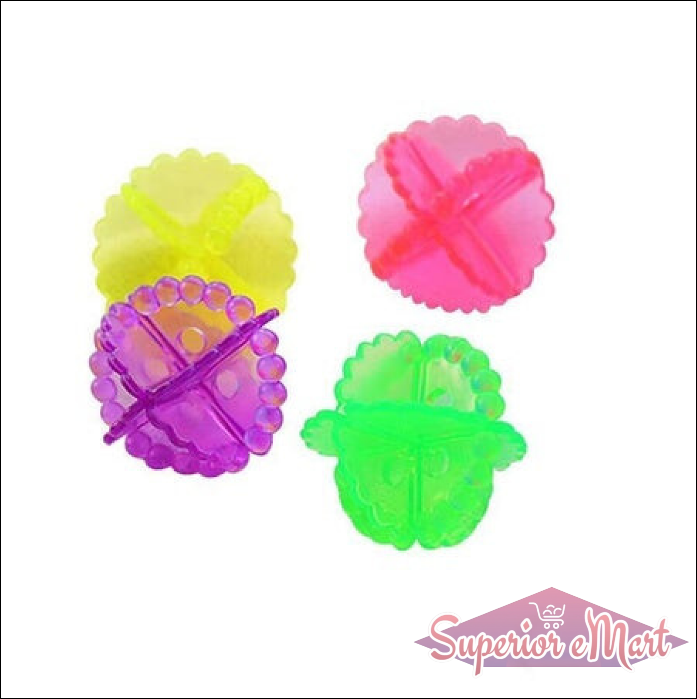 Laundry Washing Ball Wash Without Detergent (4pcs) - Superior eMart
