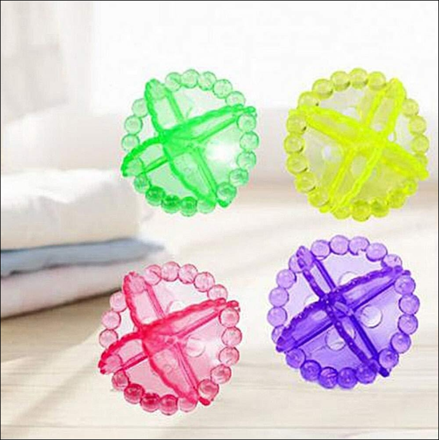 Laundry Washing Ball Wash Without Detergent (4pcs) - Superior eMart