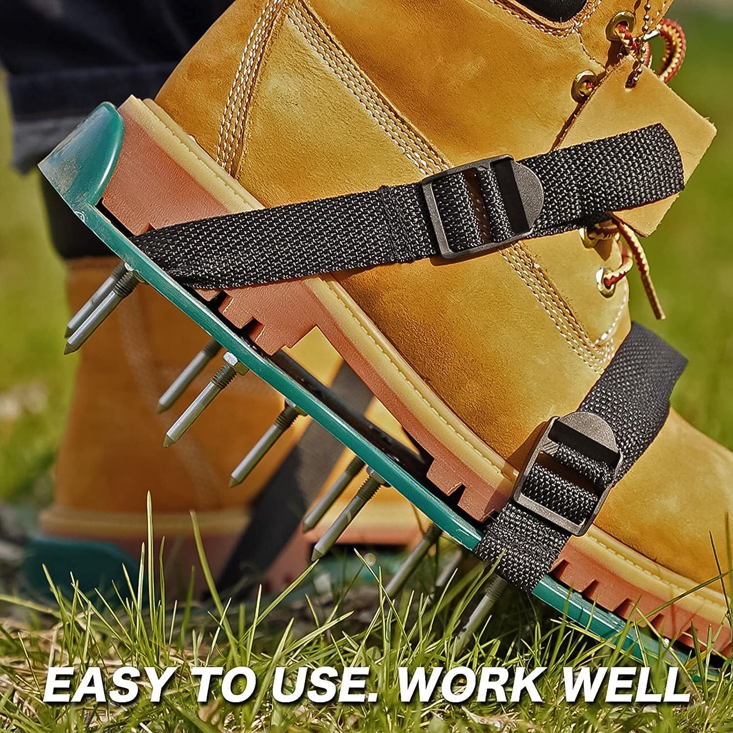 Superior eMart lawn aerator sandals designed for easy use and effective lawn care