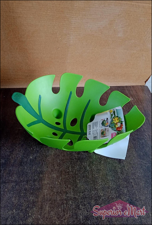 Leaf Shaped Fruit Basket - Decorative Bowl - Superior eMart
