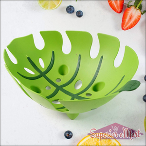 Leaf Shaped Fruit Basket - Decorative Bowl - Superior eMart