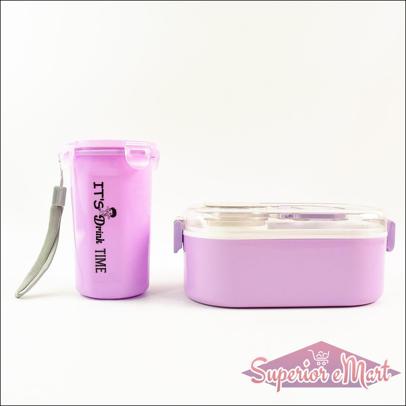 Leakproof Lunch Box Set with Utensils - Superior eMart