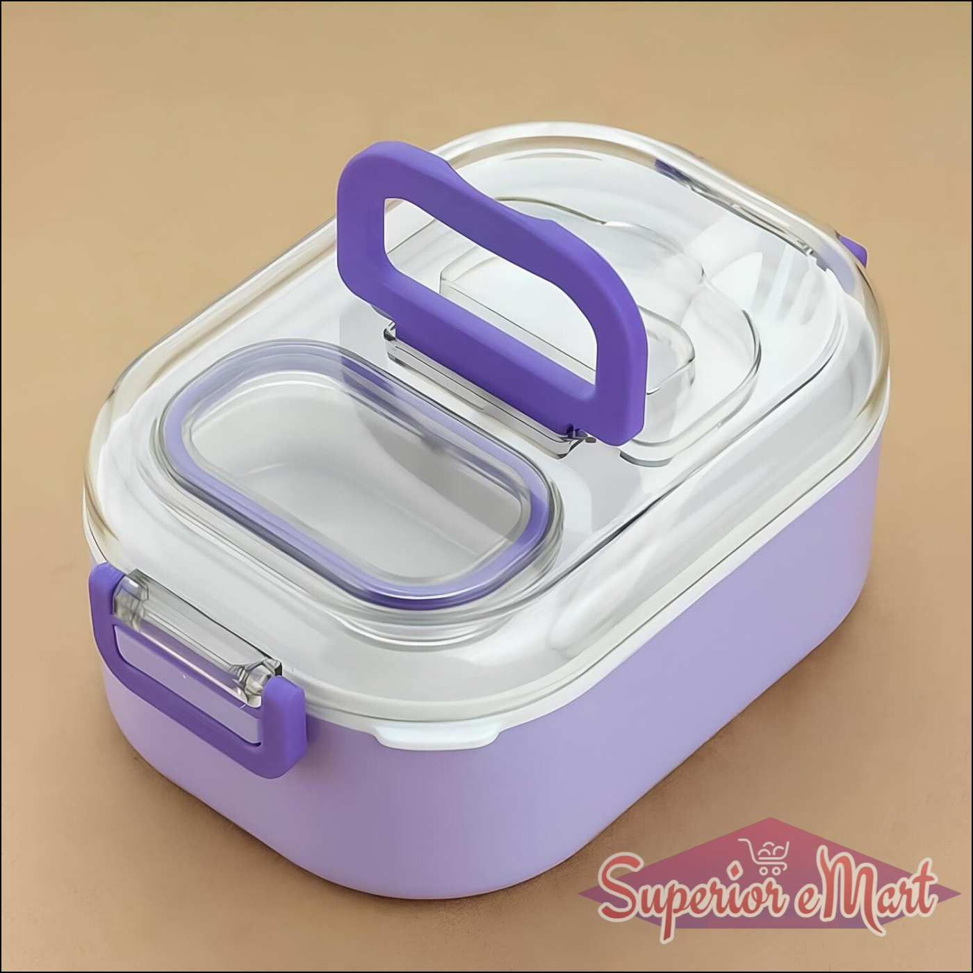 Leakproof Lunch Box Set with Utensils - Superior eMart