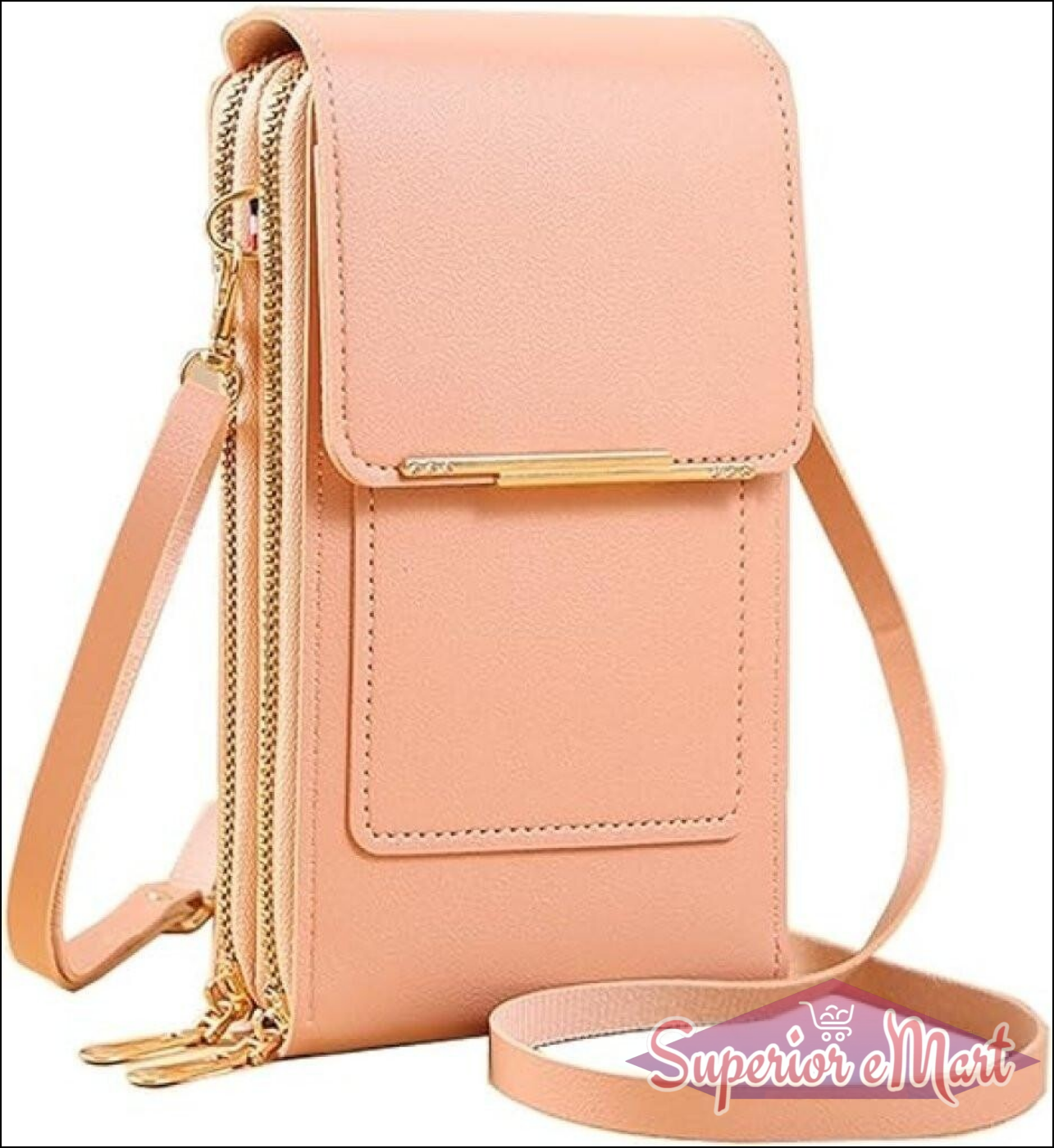 Leather Shoulder Bag Mobile Purse cosmetic Bags - Superior eMart