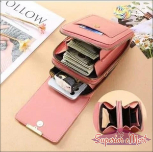 Leather Shoulder Bag Mobile Purse cosmetic Bags - Superior eMart