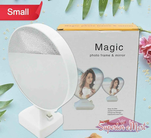 LED Mirror Photo Frame