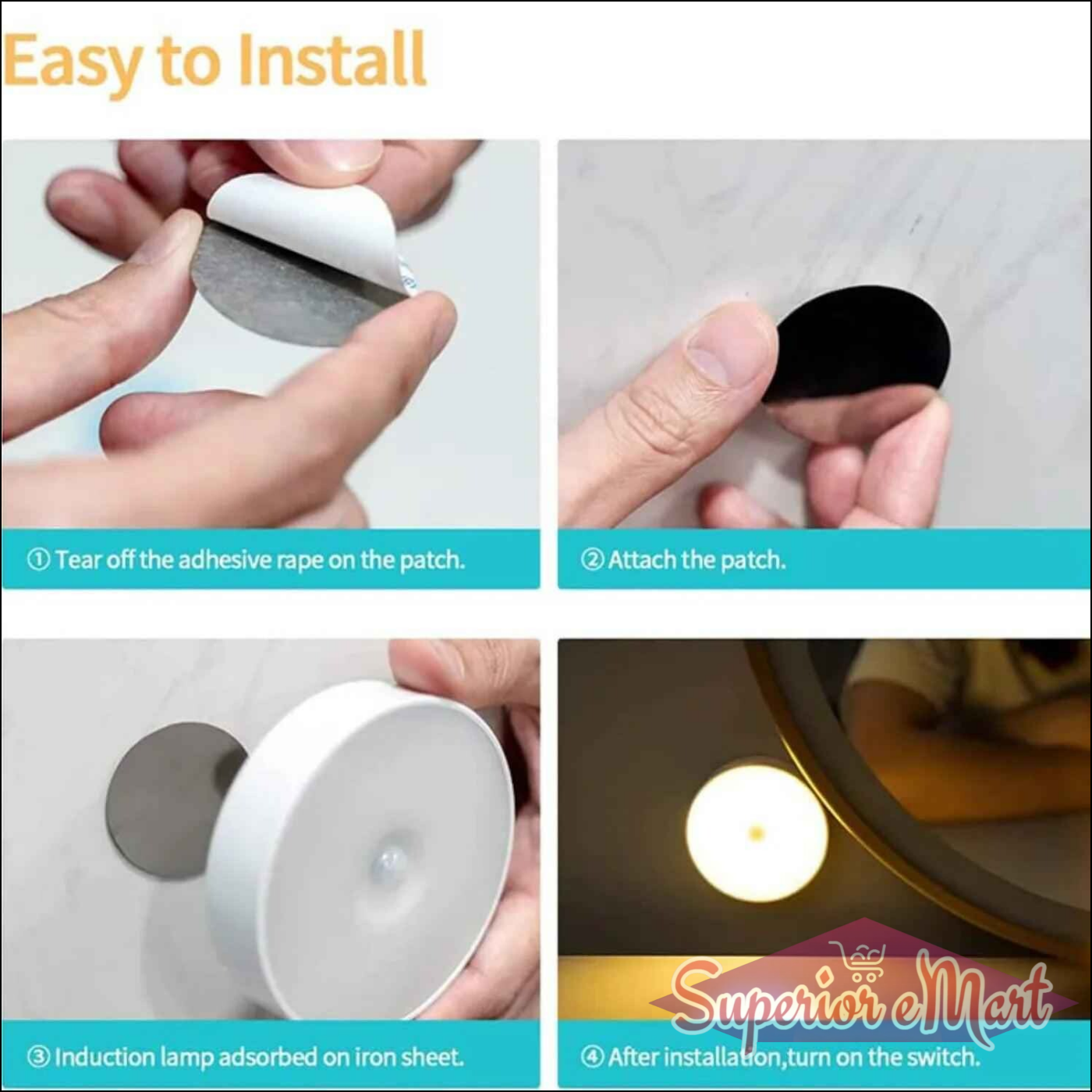LED Motion Sensor Light - Superior eMart