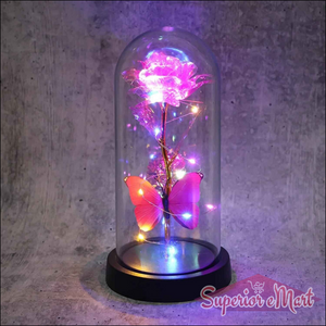 LED Rose Dome Decoration for Home Decor