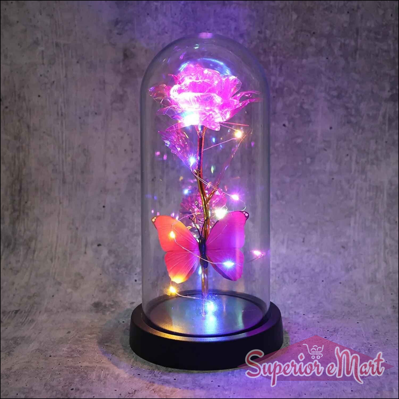 LED Rose Dome Decoration for Home Decor
