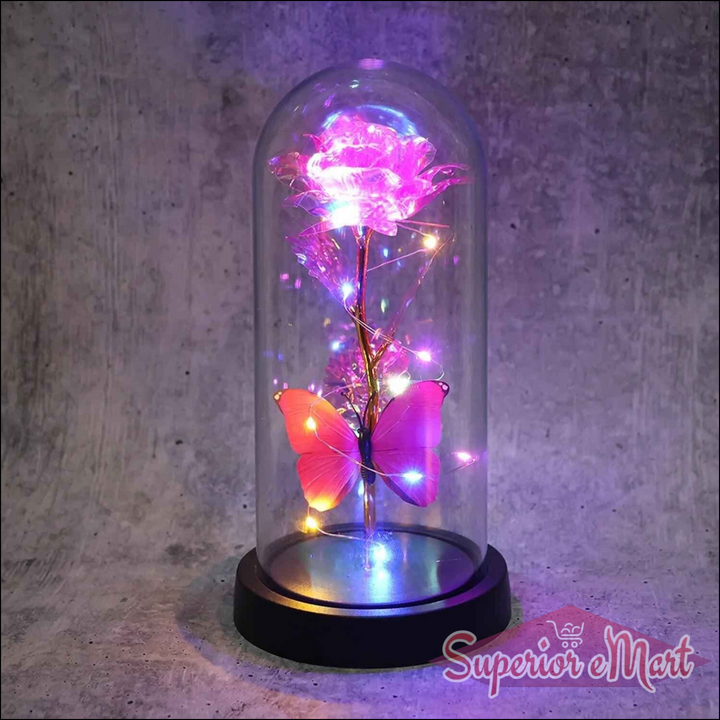 LED Rose Dome Decoration for Home Decor