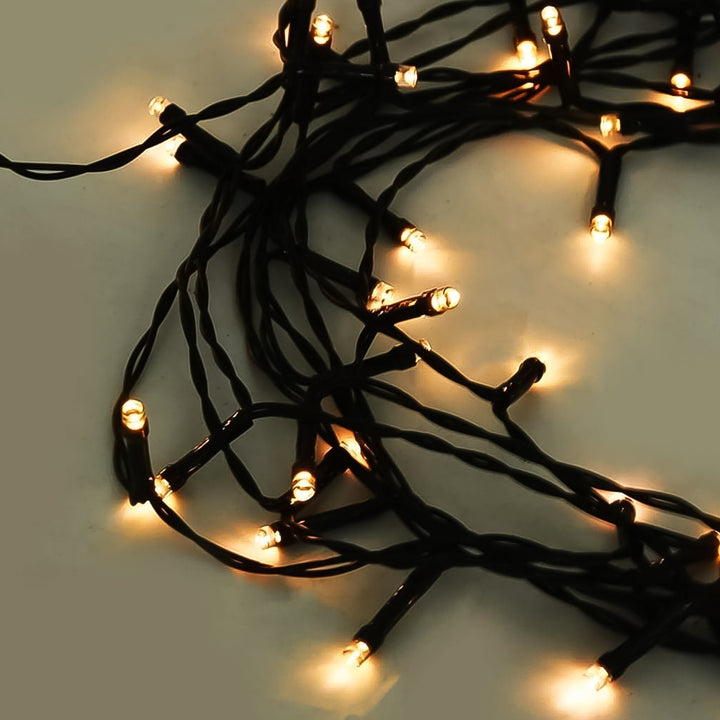 Superior eMart LED string lights 10 meter with warm white bulbs for cozy home decor