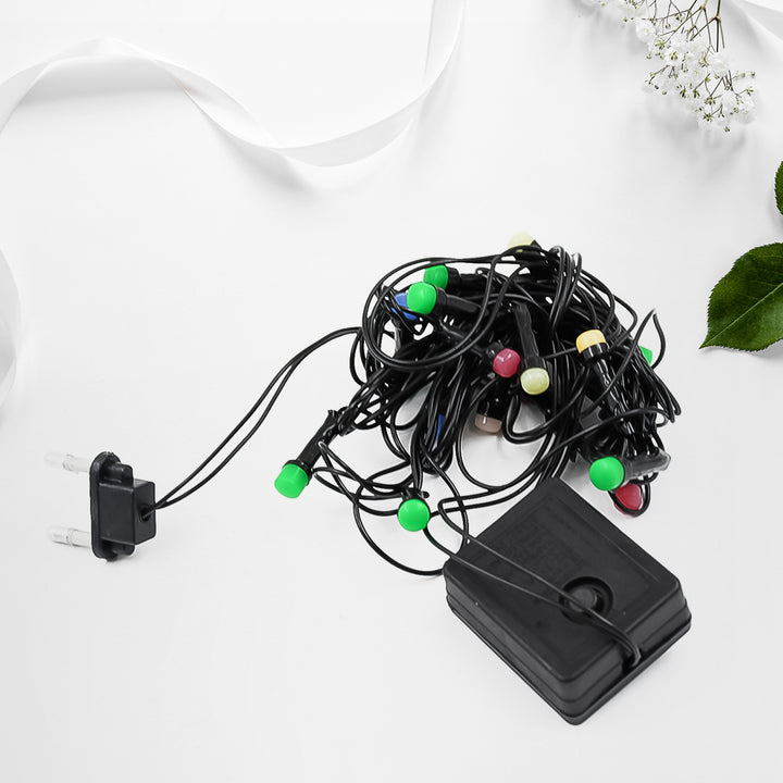 Tangled LED String Lights 3 Meter with colorful bulbs for festive home decor