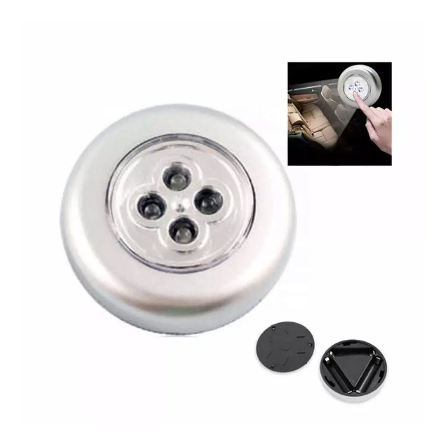 Superior eMart stick-on LED tap lamp for easy lighting in dark areas with a touch activation feature