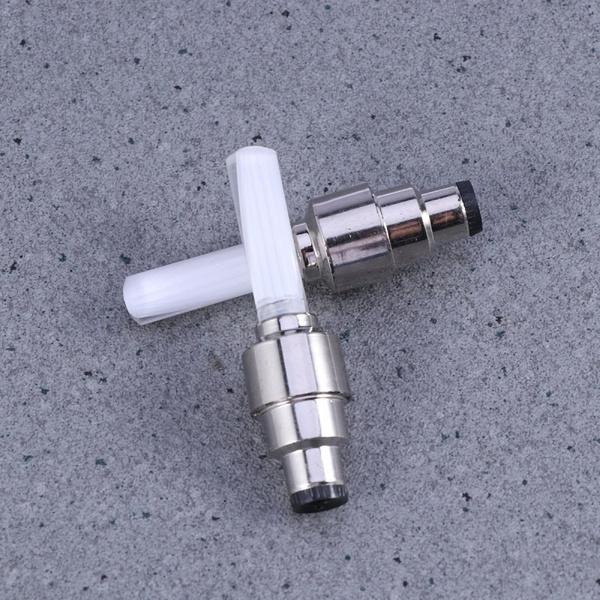 LED tire valve caps for enhanced visibility and safety on vehicles at night