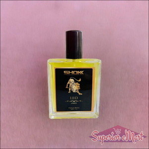LEO zodiac unisex perfume 50ml in a stylish bottle with vibrant yellow liquid