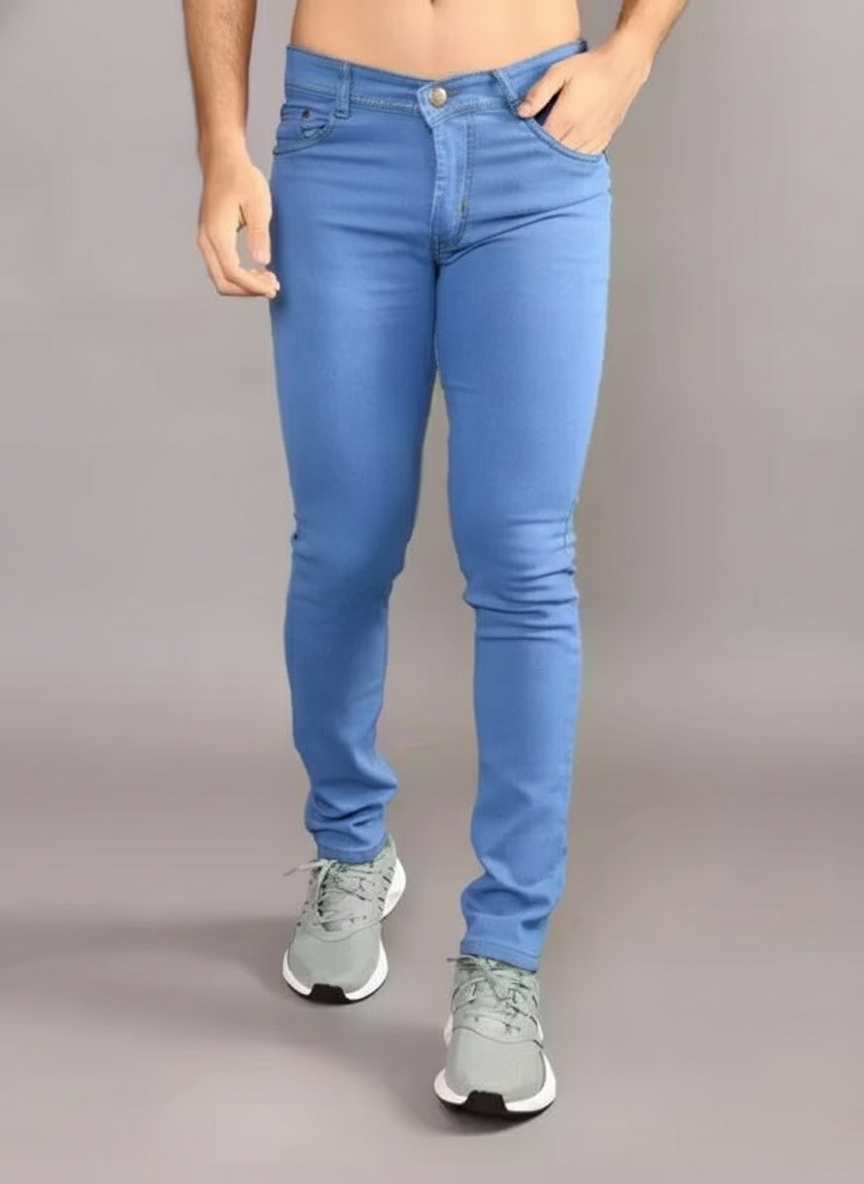 Men Classic Denim Stylish Jeans