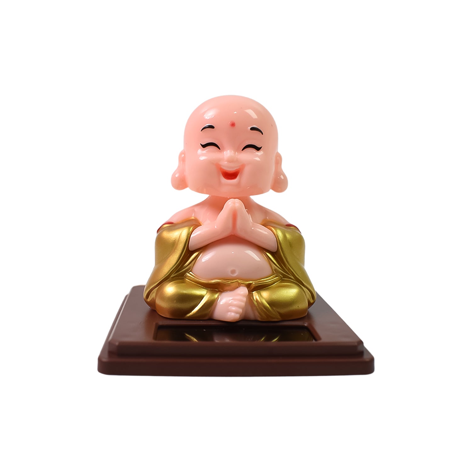 Solar Powered Buddha Car Ornament