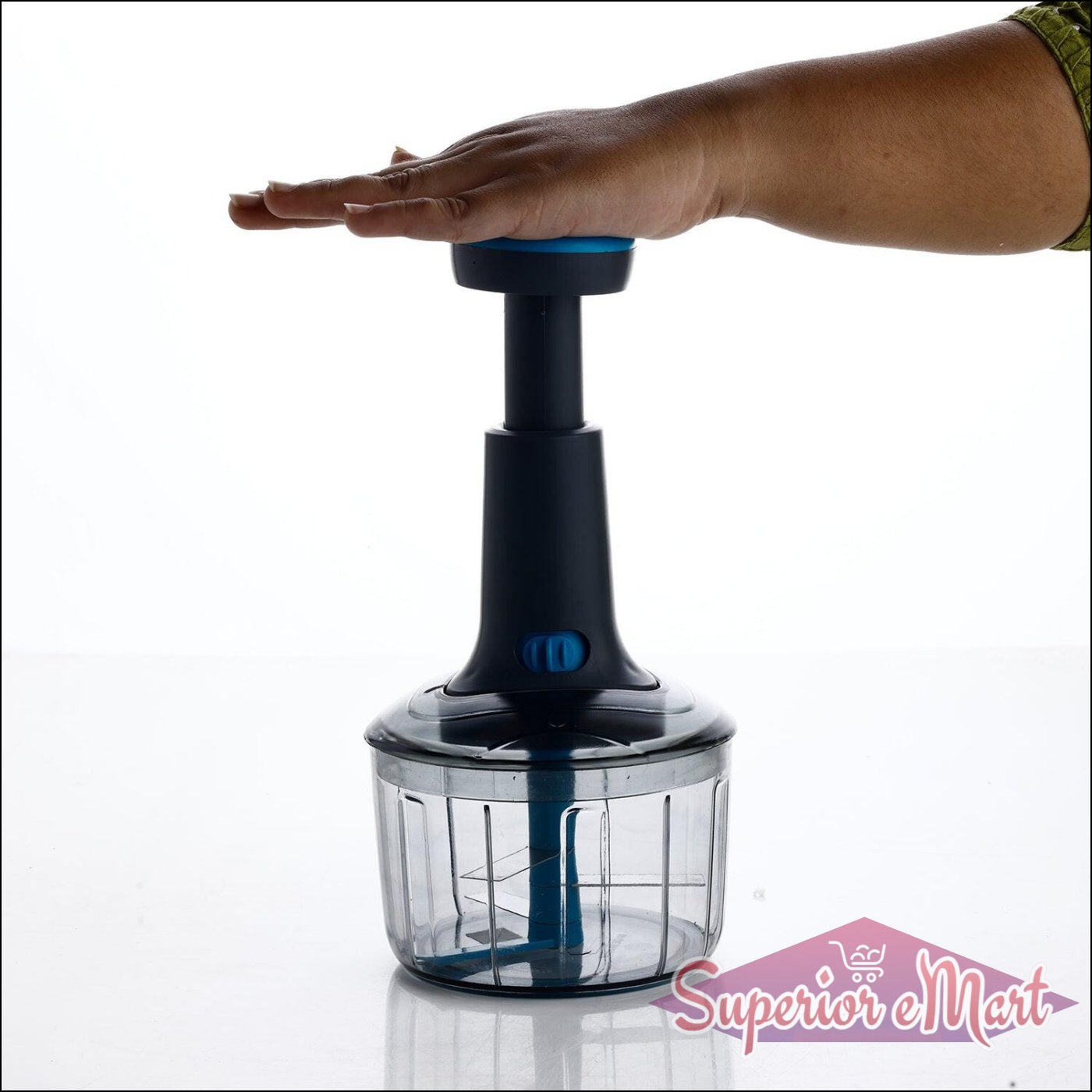 Push chopper from Superior eMart with a lock unlock feature for easy food preparation