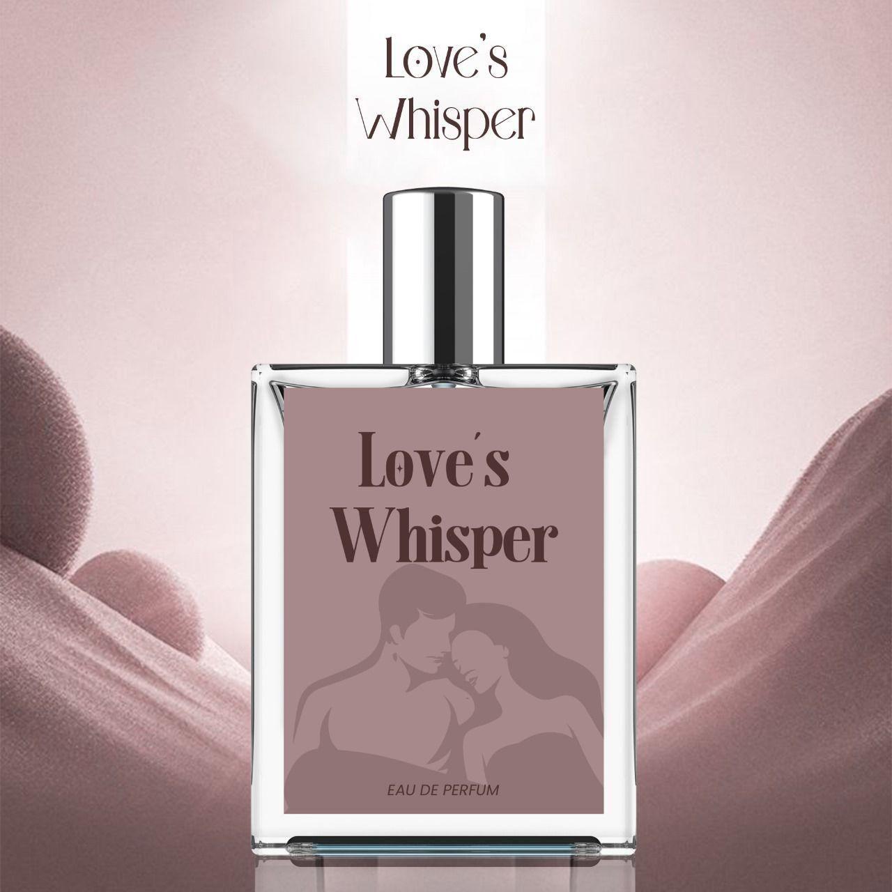 Love's Whisper perfume 100 ml pack of 2 showcased in elegant packaging for romantic occasions