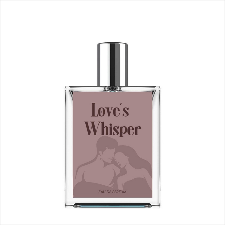 Love's Whisper perfume 100 ml pack of 2 in stylish bottles featuring romantic design