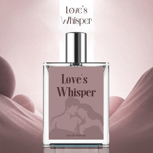 Love's Whisper perfume 100 ml pack of 2 with elegant glass bottles and silver caps by Superior eMart