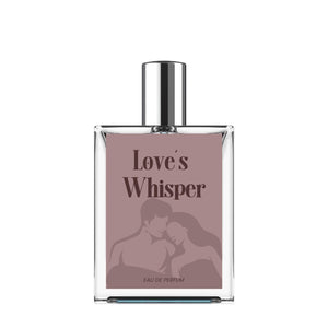 Love's Whisper perfume 100 ml pack of 2 in stylish bottles featuring romantic design