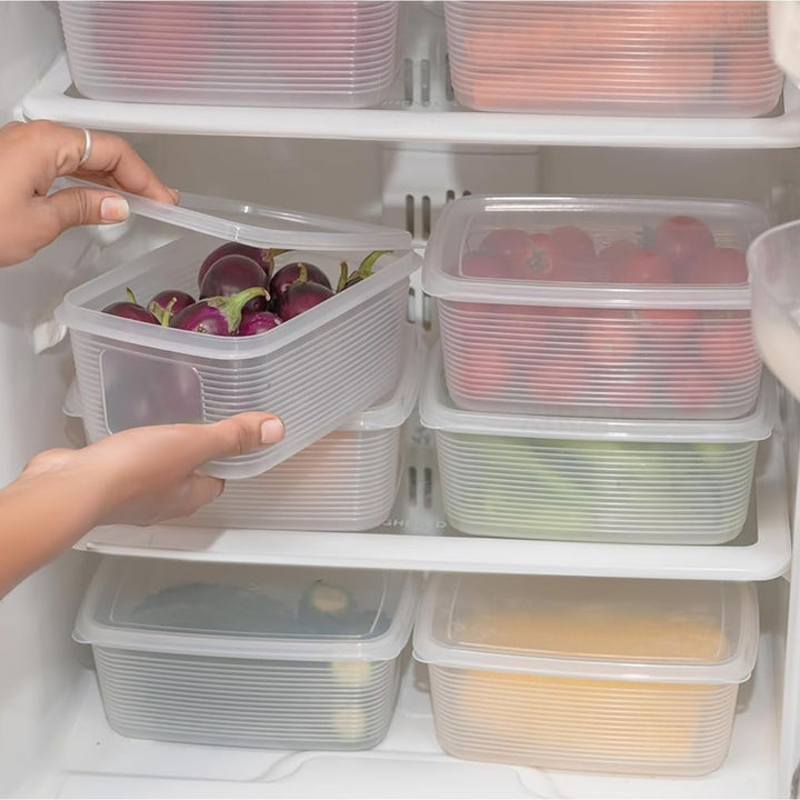 6 Pcs Multipurpose Food Storage Container Set