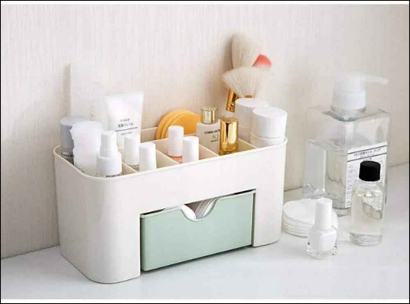 Makeup Cutlery Storage Box Organizer - Superior eMart