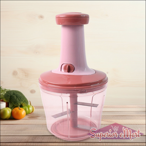 Manual Food Chopper 1000ml with Multi Blades - Superior eMart