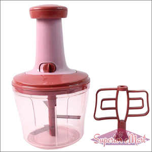 Manual Food Chopper 1000ml with Multi Blades - Superior eMart
