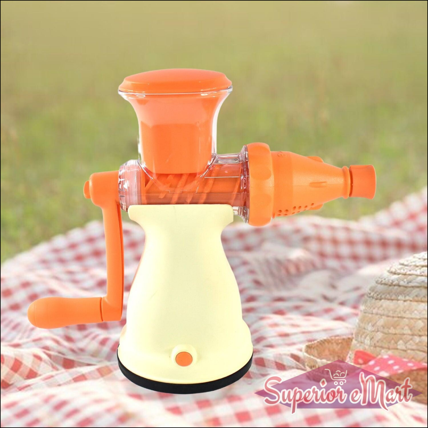 Manual Fruit Juicer for Home - Compact & Easy Use - Superior eMart