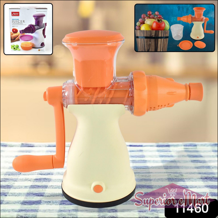 Manual Fruit Juicer for Home - Compact & Easy Use - Superior eMart