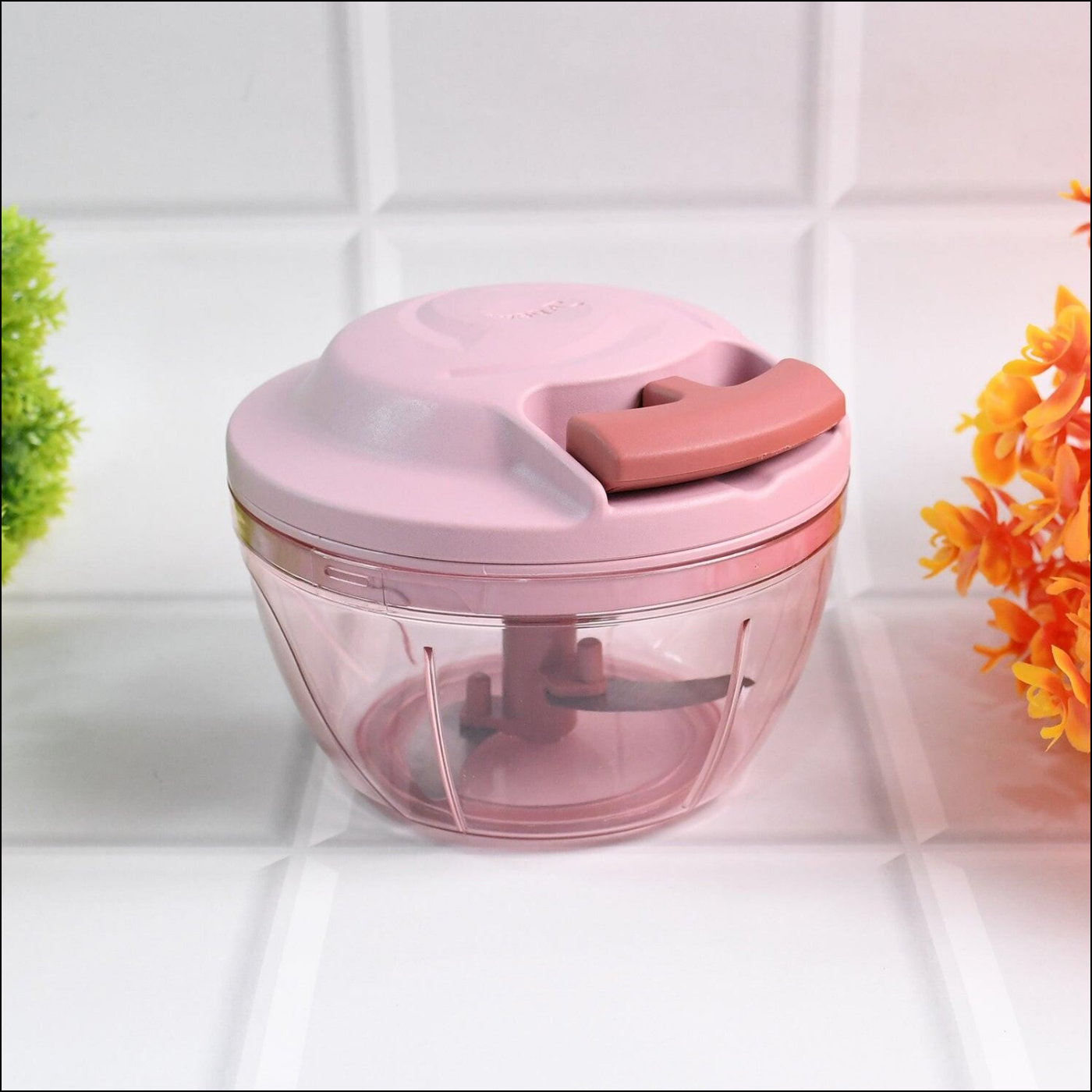 Manual Vegetable Chopper 500ml - Easy Dicing & Chopping - Superior eMart