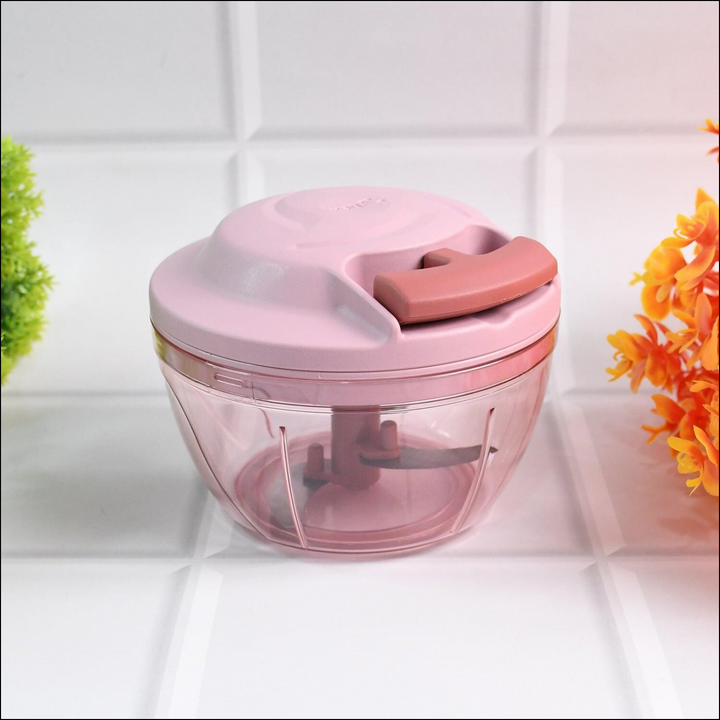 Manual Vegetable Chopper 500ml - Easy Dicing & Chopping - Superior eMart