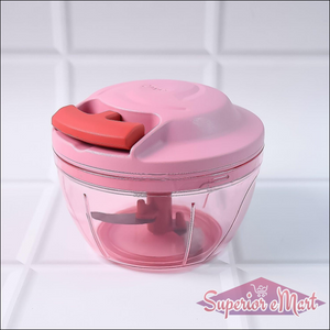 Manual Vegetable Chopper 500ml - Easy Dicing & Chopping - Superior eMart