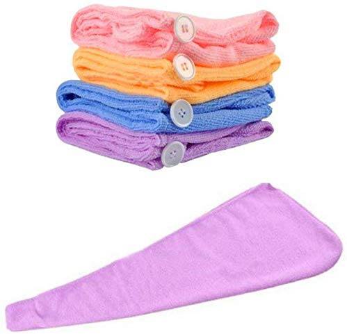 1408 Quick Turban Hair-drying Absorbent Microfiber Toweldry Shower Caps - Superior eMart