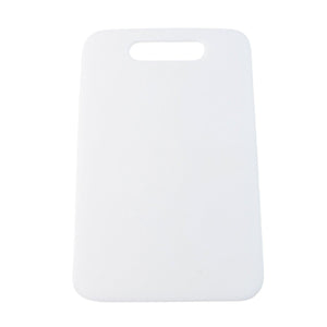 Superior eMart medium chopping board in white, ideal for food preparation and kitchen tasks