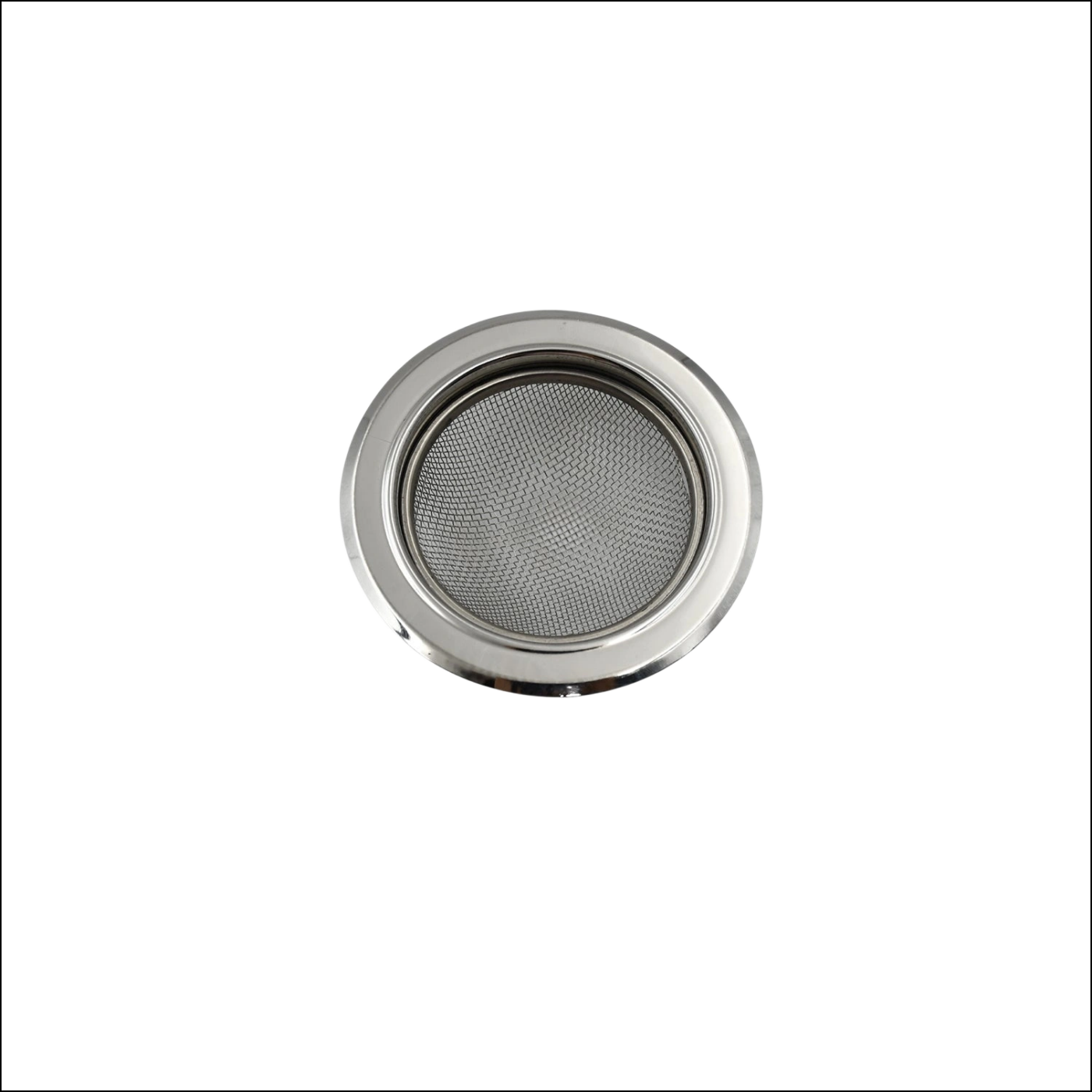 Medium Size Stainless Steel Sink Strainer Kitchen Drain Basin Filter Stopper Drainer - Superior eMart
