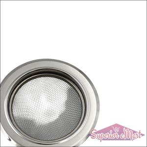 Medium Size Stainless Steel Sink Strainer Kitchen Drain Basin Filter Stopper Drainer - Superior eMart
