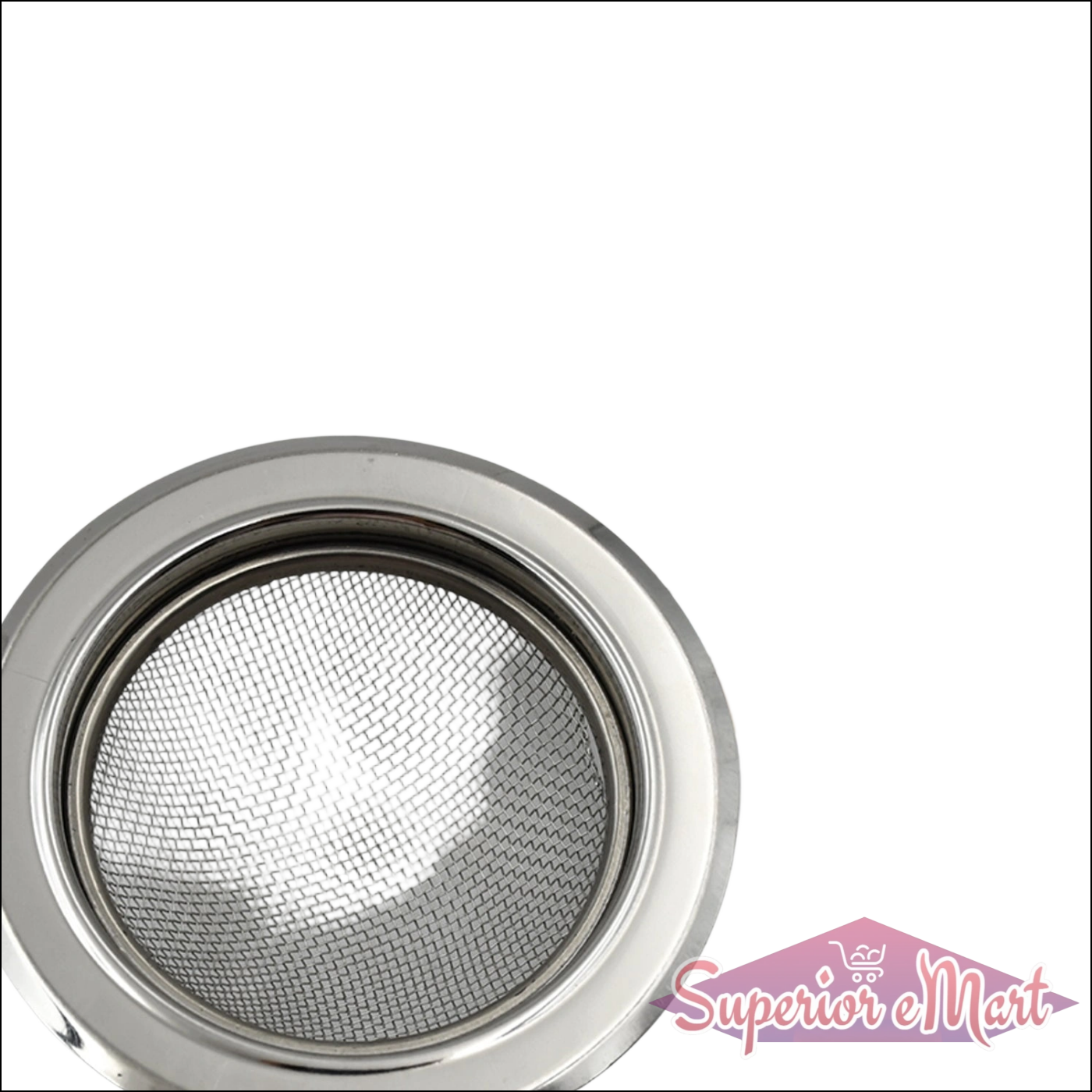 Medium Size Stainless Steel Sink Strainer Kitchen Drain Basin Filter Stopper Drainer - Superior eMart