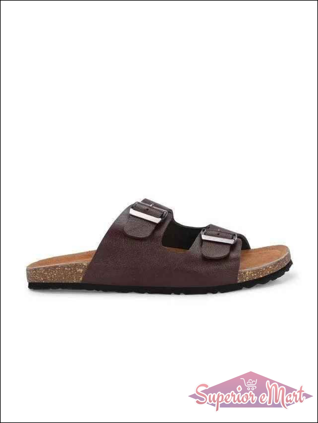 Men's Cherry Leather Slipper - Superior eMart