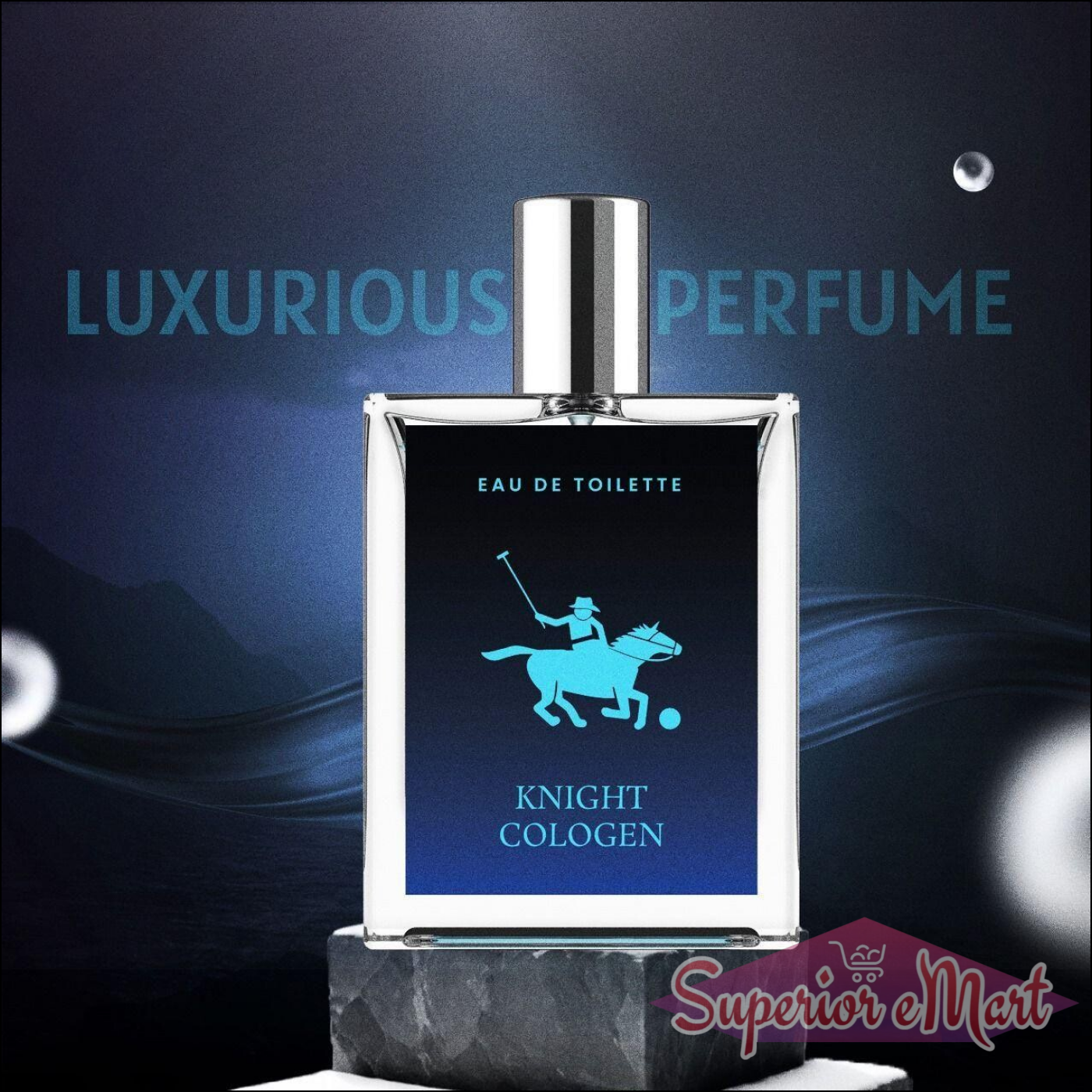 Men's Knight Cologne 50ml pack of 2, luxury fragrance with a sophisticated design