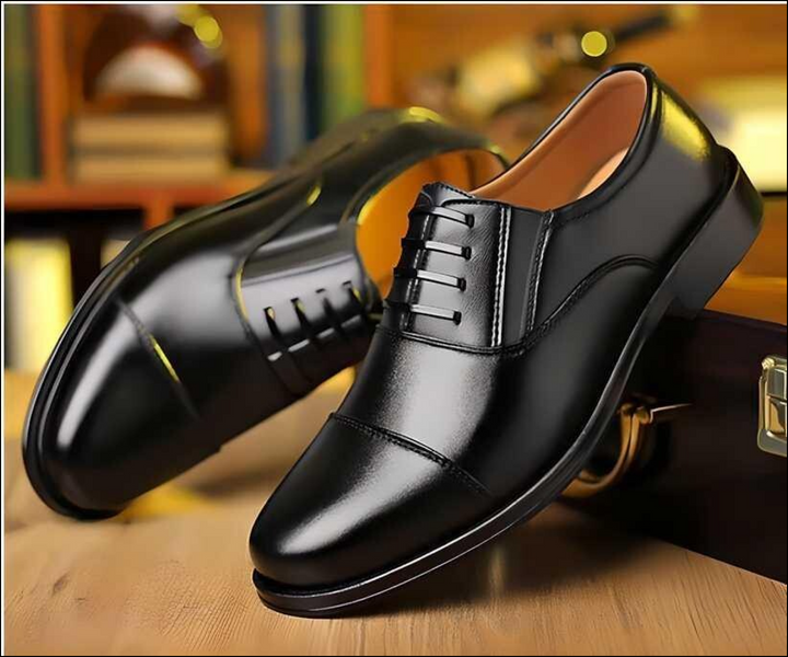 Men's smart formal shoes – Black - Superior eMart