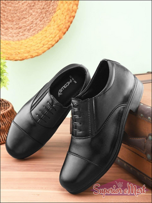 Men's smart formal shoes – Black - Superior eMart