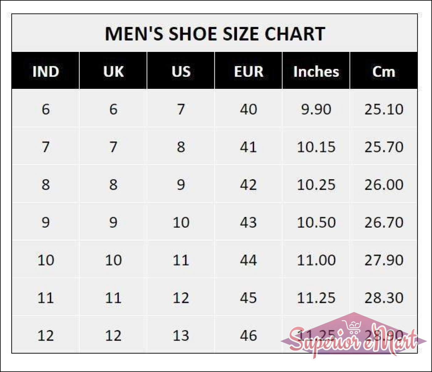 Men's smart formal shoes – Black - Superior eMart