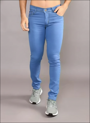 Men's Stylish Denim Jeans - Classic Fit for Timeless Style 3
