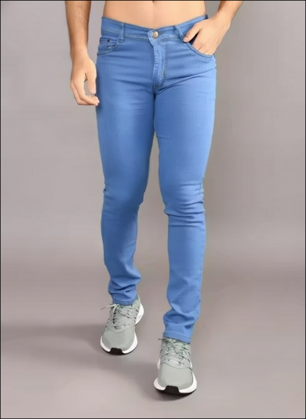 Men's Stylish Denim Jeans - Classic Fit for Timeless Style 3