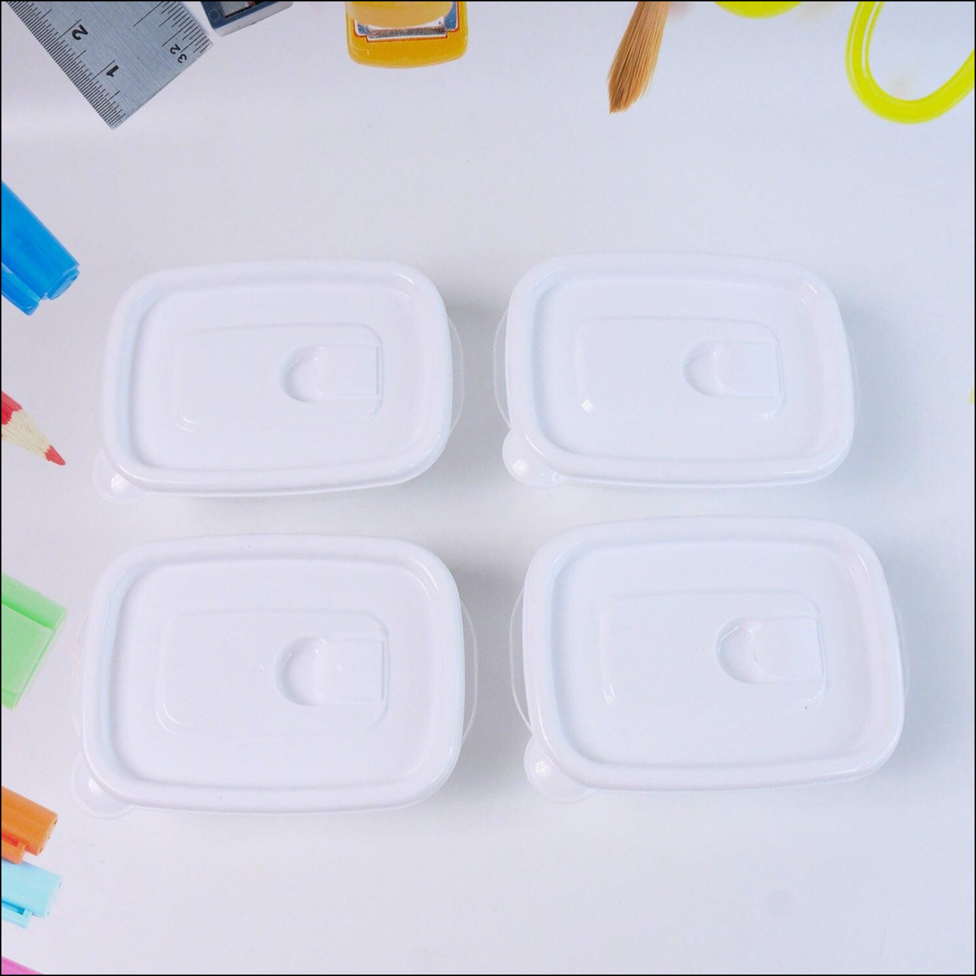 Microwave Safe Food Containers 4-Piece Set - Superior eMart